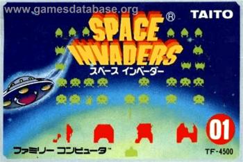 Cover Space Invaders for NES